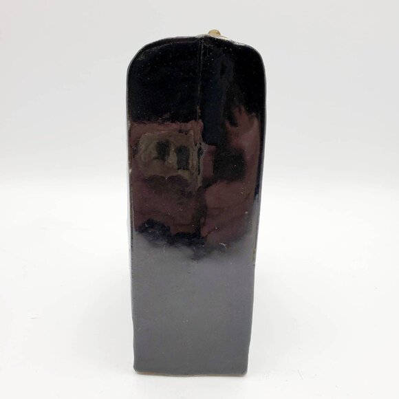 Vintage Hand Painted Ceramic Figurine Of Asian Boy In Red and Black Uniform - Picture 7 of 7